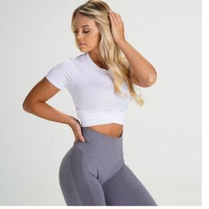 COPY - NVGTN WHITE Crossbody Tee